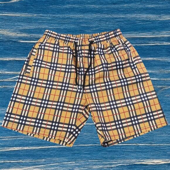 Burberry Men's Shorts in Brown